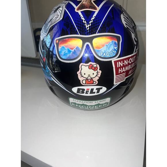 BILT CLUTCH Motocross Motorcycle Bike Helmet SIZES S (P) - Picture 2 of 6